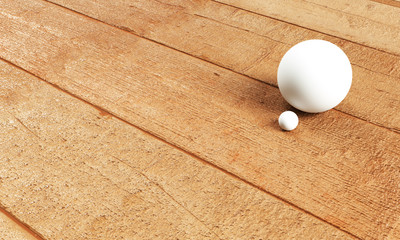 Wood Abstract polygonal background from wooden, 3d render