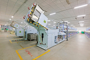 Spinning production line
