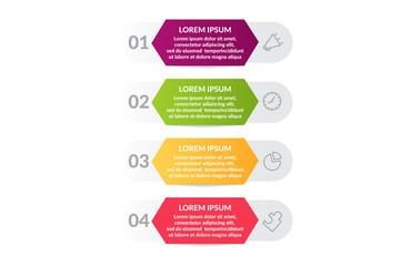 step infographic or process infographic template design . business infographic concept for presentations, banner, workflow layout, process diagram, flow chart and how it work