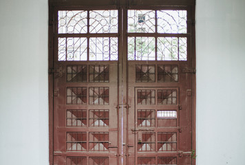 Fototapeta na wymiar door with warehouse closeup photo stock