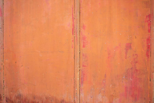 door with warehouse closeup photo stock