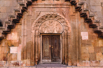 The door of Noravank monastery