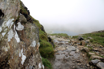 rock in the misty mountains