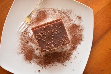 tiramisu dolce tipico italiano con cacao