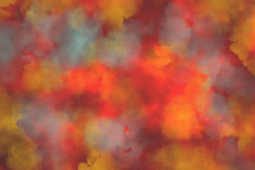 Fall inspired red, orange, and blue textured background