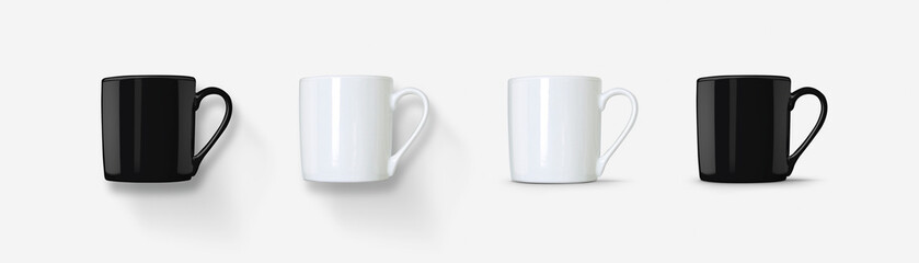 front view mug cup