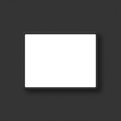 horizontal black tablet pro