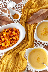 ..Pumpkin soup cream. Delicius Pumpkin Cream. Raosted Pumpkin. Top view
