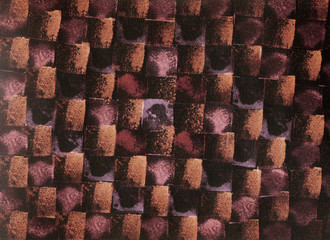 abstract brown leather background texture