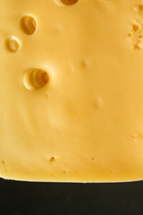 cheese variety (delicious snack, different types of hard and soft cheese) menu concept. food background. copy space. Top view