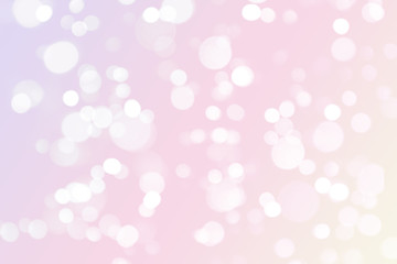 Beautiful soft abstract bokeh pastel background