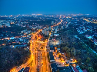 gdansk kartuska street at evening © Jurand