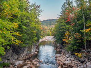 Autumn on the swift river