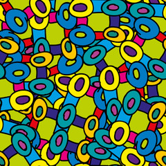 Grunge background multicolor seamless vector background