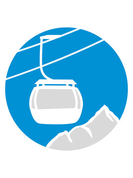 recommend clip art: berge kreis rund logo schwebebahn eine einzelne gondelbahn seilbahn gondel winter urlaub ferien sport ski fahren transport sessellift kalt schnee piste runter clipart design cool