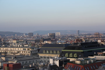 Obraz premium Overview of Vienna, Austria