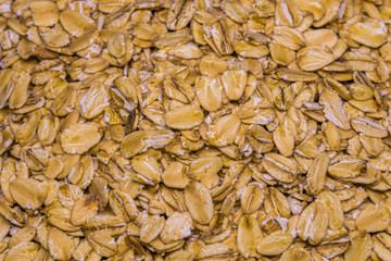 background of oatmeal