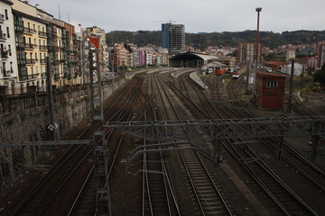 Train station in Bilbao
