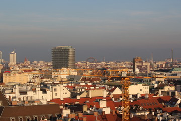 Overview of Vienna, Austria