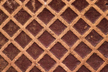 Brown waffle pile texture