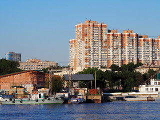 View of Khabarovsk outskirts