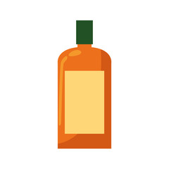 drink bottle icon, flat design