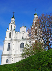 Fototapeta na wymiar St. Sophia Cathedral in Polotsk
