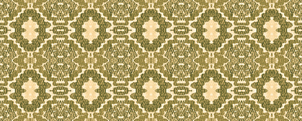 Ikat Seamless Pattern.