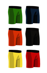 boxer shorts different color set
