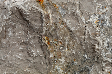 Old Weathered Grayish Natural Stone Texture