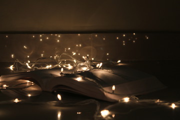 Book and light
