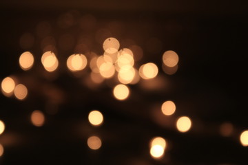 lights bokeh background