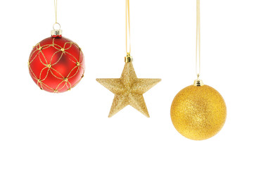 Star and baubles