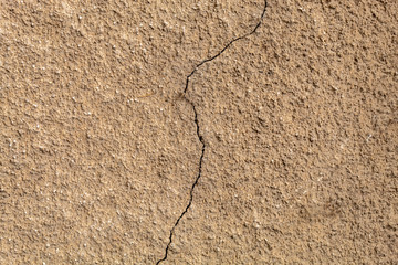 Old Weathered Cracked Brownish Concrete Wall Texture