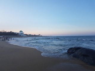 Fototapeta premium sunset beach