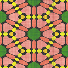 Textile seamless- fabric pattern