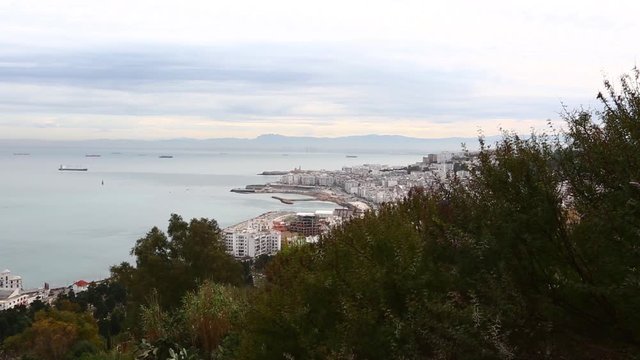 Panoramic view of Algiers, Algeria