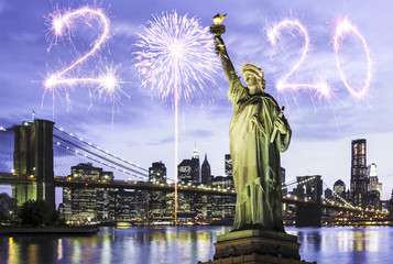 New Year 2020 in New York