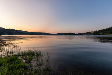 Landscape of the Lake Bor in eastern Serbia