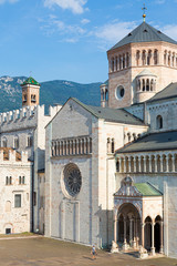 Trento (Italy) - San Vigilio Cathedral, a Roman Catholic cathedral in Trento, northern Italy