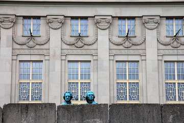 Kunstaktion am Nationaltheater Weimar