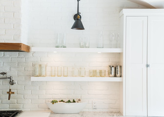 Organized Interior Kitchen Design 