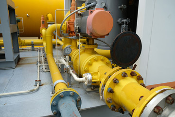 Gas compressor station