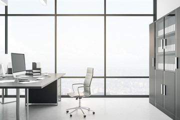 New coworking office interior