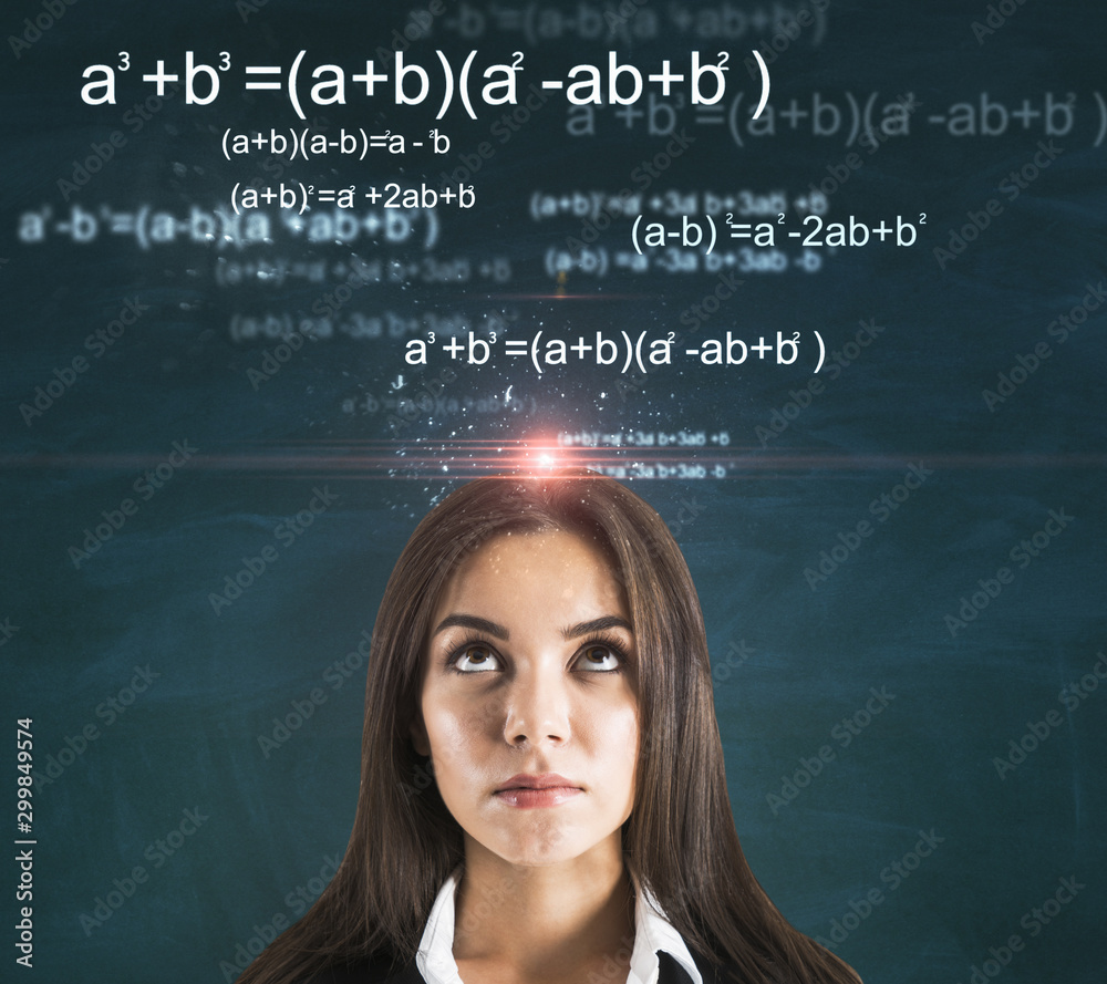Poster complex and algorithm concept