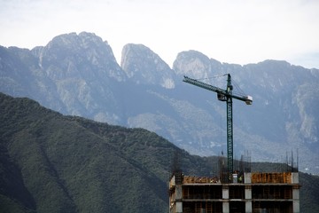 A very popular mountain in Monterrey Mexico