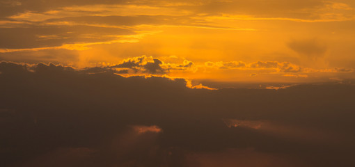 abstrack sunset