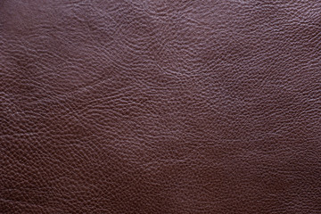 Genuine full grain cow leather texture
