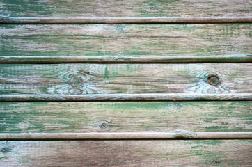 Old horizontal wooden planks as a rustic textured background