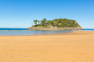 The seaside resort of Lekeitio, Spain